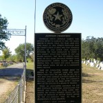 Jeffrey Cemetery Texas Historical Marker